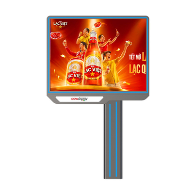 Niestandardowy p6 8000nits IP65 wodoodporny wyświetlacz reklamowy zewnętrzny led billboard system 4G z HDMI
