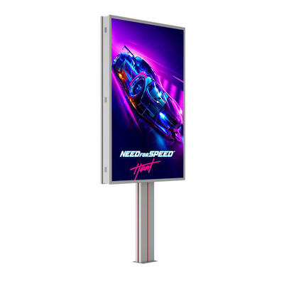 Niestandardowy wysokiej klasy projekt p6 8000nits stalowy wodoodporny IP65 LED billboard reklamy zewnętrznej