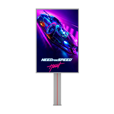 Niestandardowy wysokiej klasy projekt p6 8000nits stalowy wodoodporny IP65 LED billboard reklamy zewnętrznej