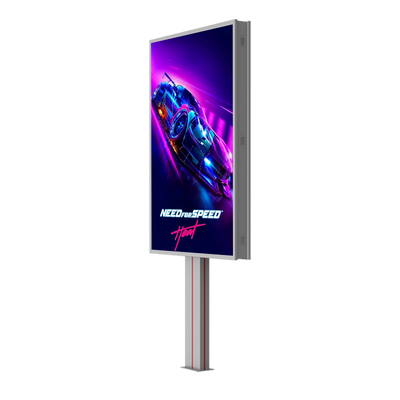 Niestandardowy wysokiej klasy projekt p6 8000nits stalowy wodoodporny IP65 LED billboard reklamy zewnętrznej