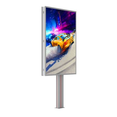Łatwa instalacja wodoodporna IP65 p6 8000nits stalowe billboardy LED wyświetlacz LED billboard cena