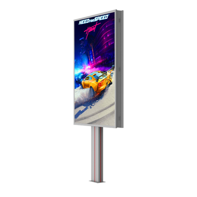 Łatwa instalacja wodoodporna IP65 p6 8000nits stalowe billboardy LED wyświetlacz LED billboard cena