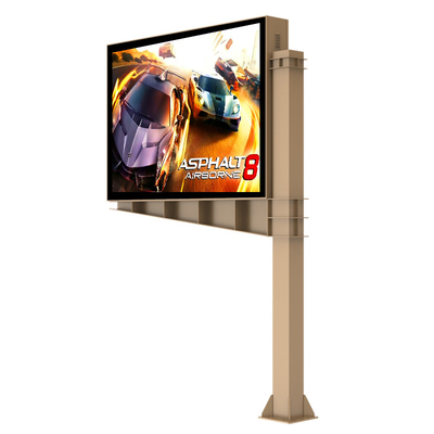 P6 8000nits stalowe IP65 wodoodporne cyfrowe elektroniczne billboardy reklamowe na zewnątrz
