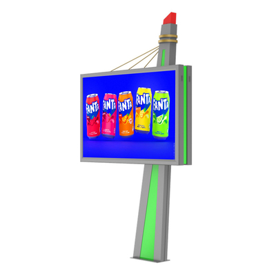 Zindywidualizowany wysokiej klasy design stalowy P6 wodoodporny zewnętrzny wyświetlacz reklamowy LED billboard LED ściana wideo