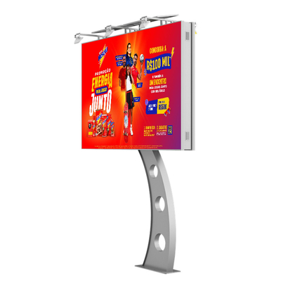Łatwa instalacja IP65 wodoodporny p6 8000nits stalowy reklamy cyfrowy ekran LED ściany wideo