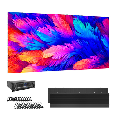 500x250/750x250/1000x250mm Aluminiowy ekran LED - P1.56 P1.95 P2.5 P2.6 P2.9 P3.91 - Idealny do reklamy w pomieszczeniach i wystaw