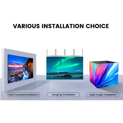 P1.56 P1.95 P2.5 P2.6 P2.9 P3.91 Ekran LED - 500x250/750x250/1000x250mm Aluminiowa szafa, 1200nits dla studiów nadawczych i imprez korporacyjnych