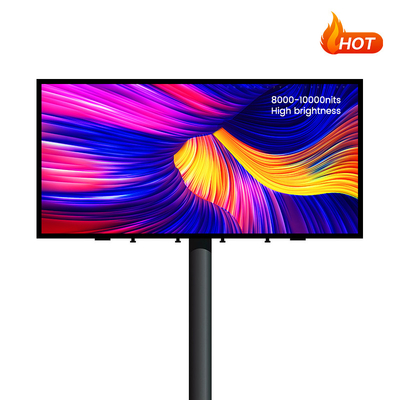 IP68 wodoodporny ekran LED o wysokiej jasności 960x960mm P5 P6.67 P8 P10, 8000-10000nits do reklamy zewnętrznej