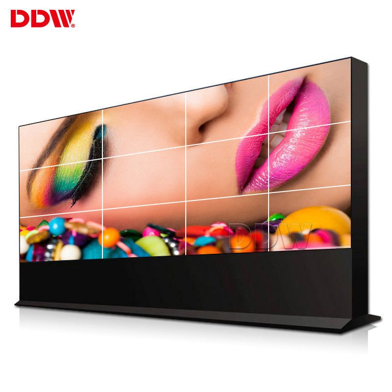 Wąska ramka DDW LCD Video Wall Monitor Ultra Cienka 8-bitowa 16M obsługuje różne porty sygnału
