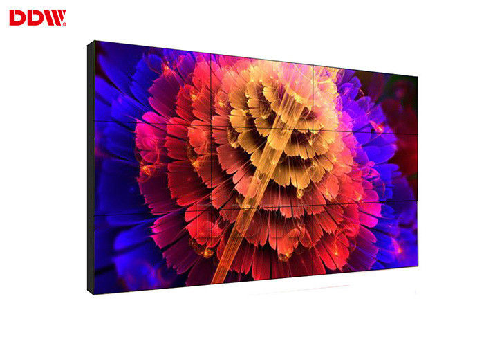 Lekka 49-calowa ściana wideo DDW LCD z oryginalnym panelem Samsung 500 Nits